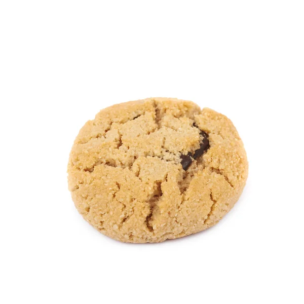 Csokoládé chip cookie elszigetelt — Stock Fotó