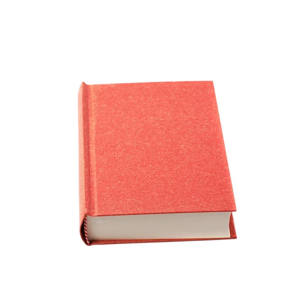 Libro rojo aislado — Foto de Stock