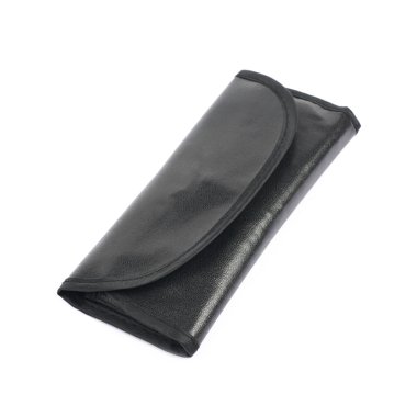 Makyaj araçları büyük çanta izole