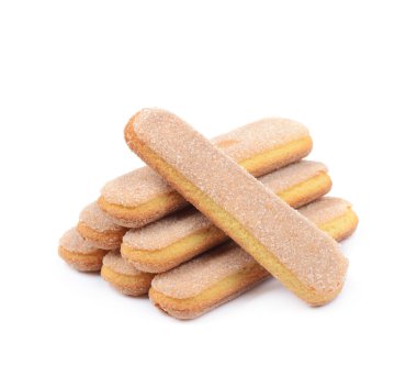 Ladyfinger savoiardi bisküvi kompozisyon