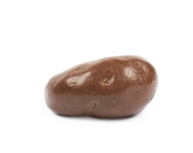 Çikolata kaplı kaşu fındık izole