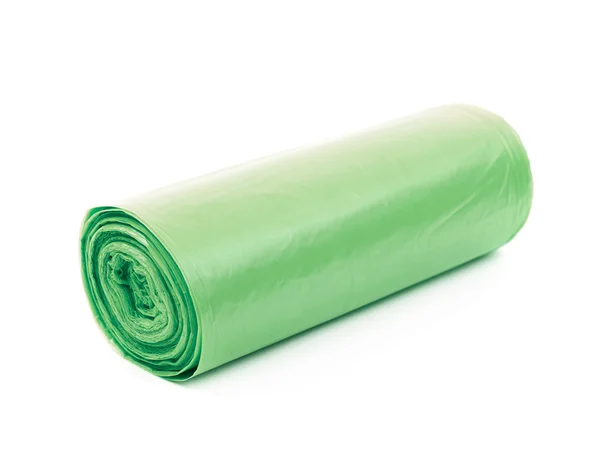 Trash bag roll isolated — Stock Photo, Image