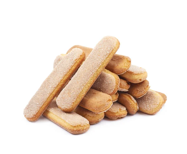 Composição do biscoito Ladyfinger savoiardi — Fotografia de Stock