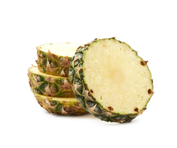 Stak af tværsnit ananas skiver - Stock-foto