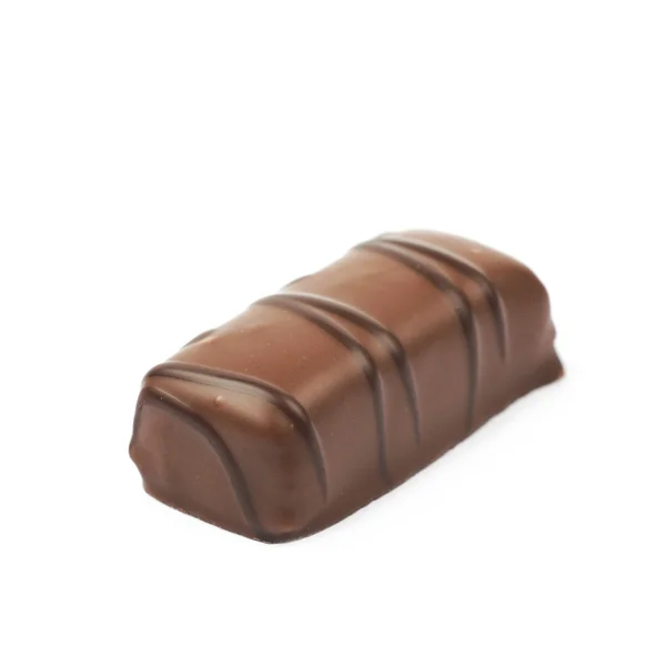 Çikolata şekerleme şeker izole — Stok fotoğraf