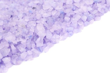 Tuz kristallerinin izole yığını