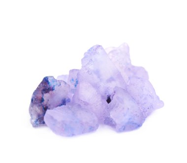 Tuz kristallerinin izole yığını