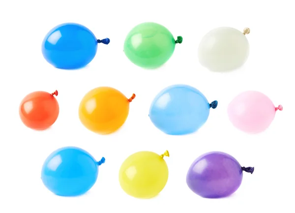 Water gevuld luchtballon geïsoleerd — Stockfoto