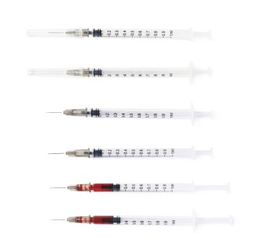 Tıbbi şırınga izole edildi