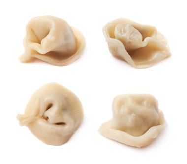 İzole tek pişmiş hamur tatlısı