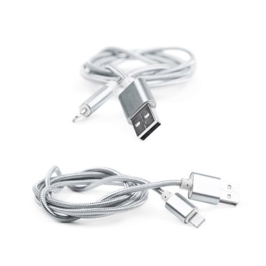 Katlanmış Usb yıldırım kablo izole