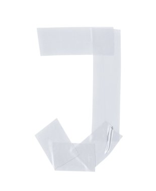 Teyp izolasyon J harfi sembolü yaptı