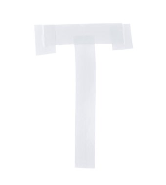 Teyp yalıtım T harfi sembolü yaptı