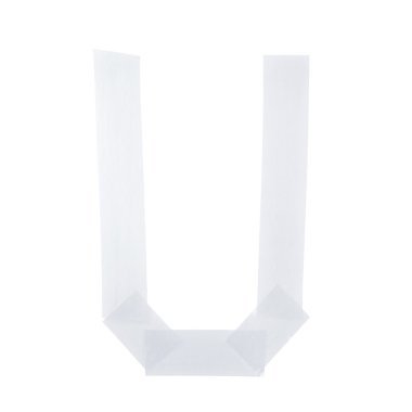 Teyp yalıtım U harfi sembolü yaptı