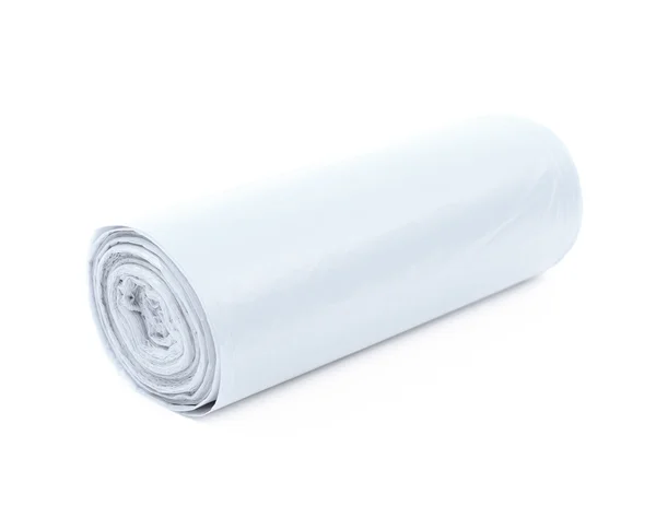 Kosza torba roll na białym tle — Zdjęcie stockowe
