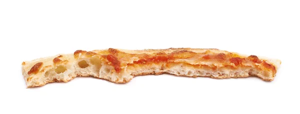 Crosta di pizza isolata — Foto Stock