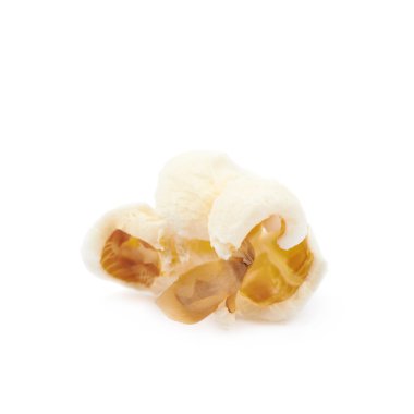 Patlamış mısır pul izole