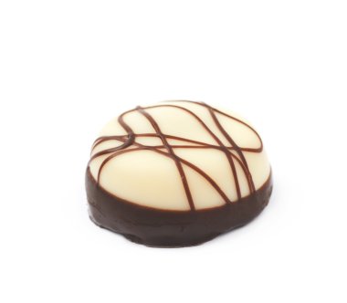 Çikolata şekerleme şeker izole