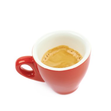 Küçük fincan izole espresso
