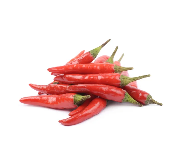 Red italian peppers isolated — Stock Photo, Image