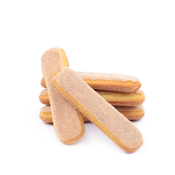 Composição do biscoito Ladyfinger savoiardi — Fotografia de Stock