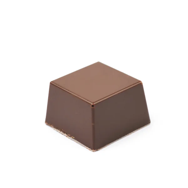 Dulces de confección de chocolate aislados — Foto de Stock