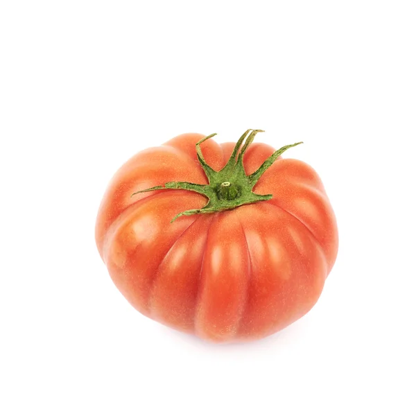 Mogna röda nötkött tomat isolerade — Stockfoto