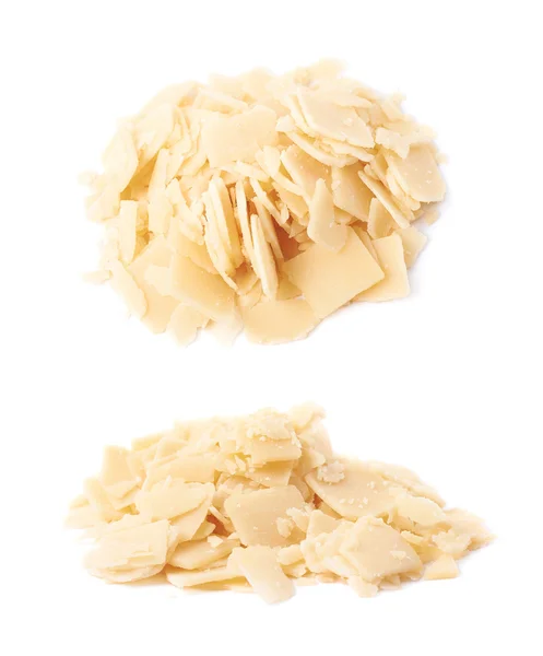 Montón de copos de queso parmesano —  Fotos de Stock