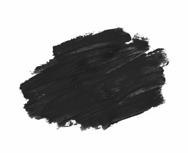 Boya konturları sıçrama izole