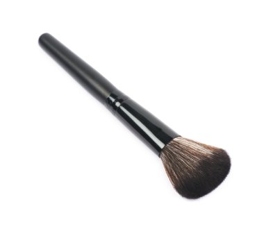 Makyaj toz fırça izole