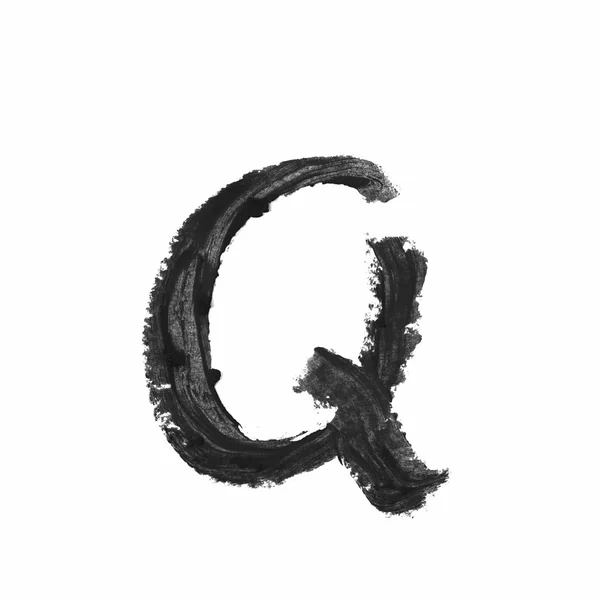 Único símbolo abc letra isolado — Fotografia de Stock