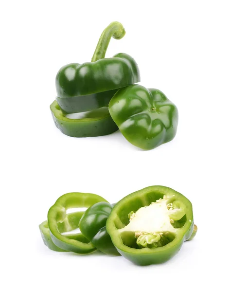 Pile of a bell pepper slices — Stock Photo, Image