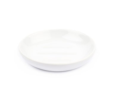 İzole boş sabun plaka