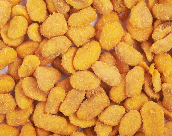 Ekmekli fıstık ile kaplı yüzey