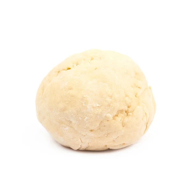 Ball of raw dough isolated — Stock Photo, Image