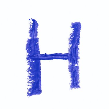 İzole tek abc harf sembol