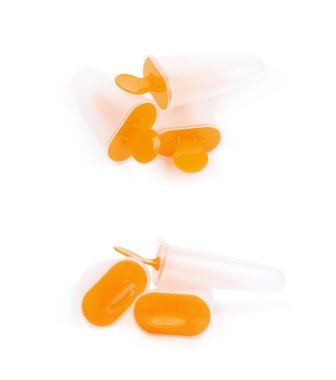 Buzlu şeker Buz lolly form kalıpları izole