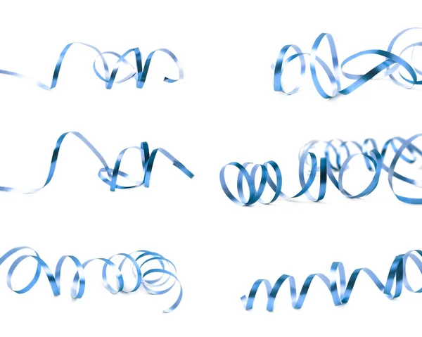 Cinta rizada y brillante aislada —  Fotos de Stock