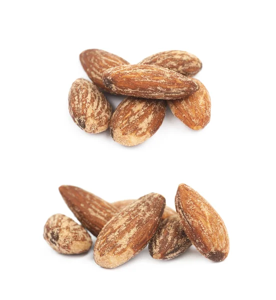 Almond nuts isolated — Stock Photo, Image