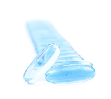 Hat izole birden çok softgel hap