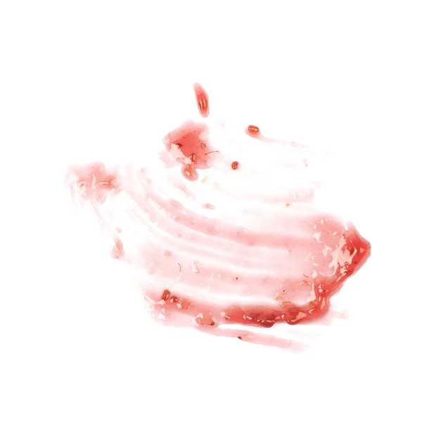 孤立的涂的果酱染色 — 图库照片