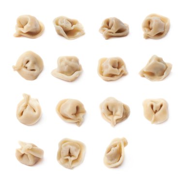 İzole tek pişmiş hamur tatlısı