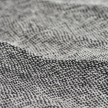 Gri kumaş kumaş yakın çekim