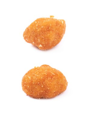 İzole tek ekmekli fıstık