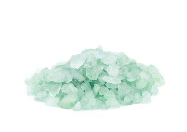 Tuz kristallerinin izole yığını