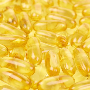 Softgel hapları ile kaplı yüzey