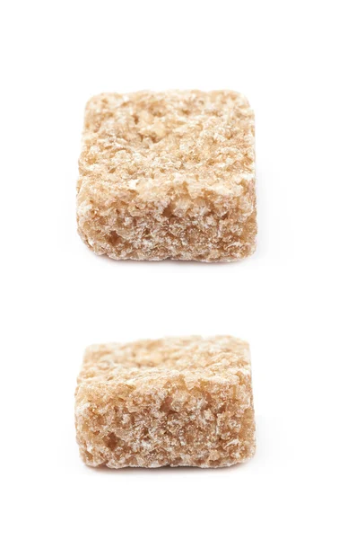 Единичный кубик сахара — стоковое фото