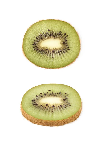 Fruta kiwi madura isolada — Fotografia de Stock