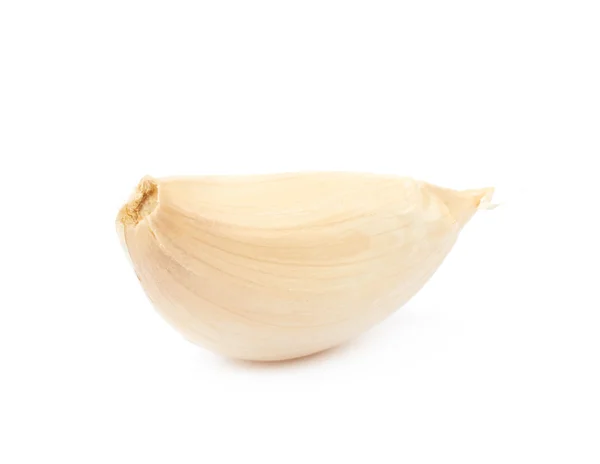 Single garlic clove isolated — Stock Photo, Image