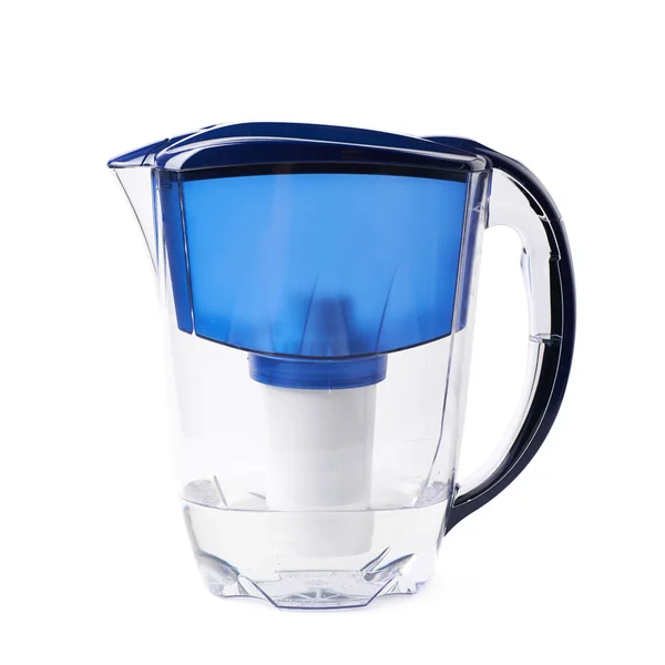 Water filter pitcher isolated — Stock Photo, Image